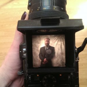 A dashing Mike shown in my Bronica. Old school film capture.