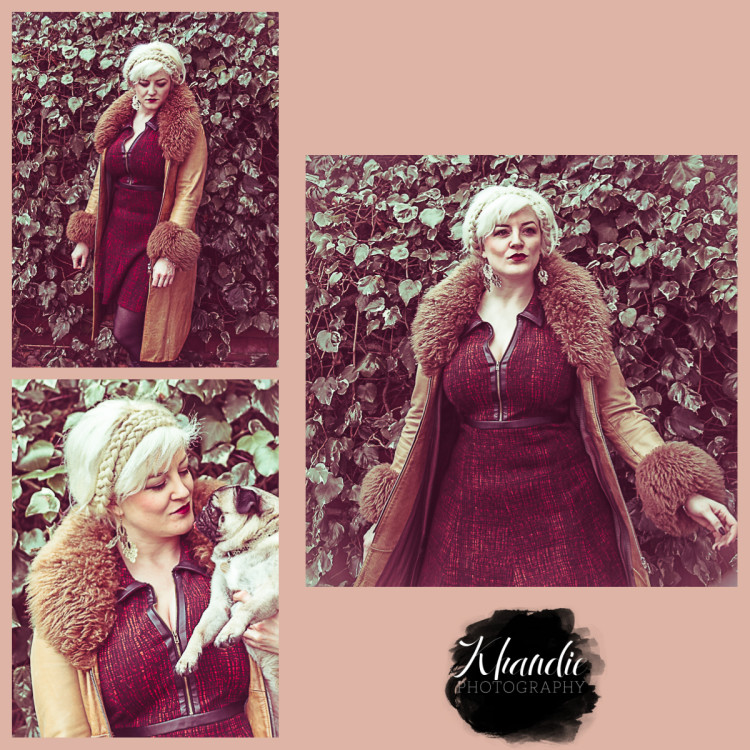 Vintage fashion - self portrait Khandie Khisses