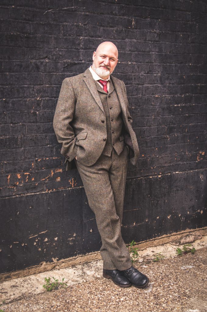 Man hunt male portrait photo photography khandie northampton tailoring tailored suit