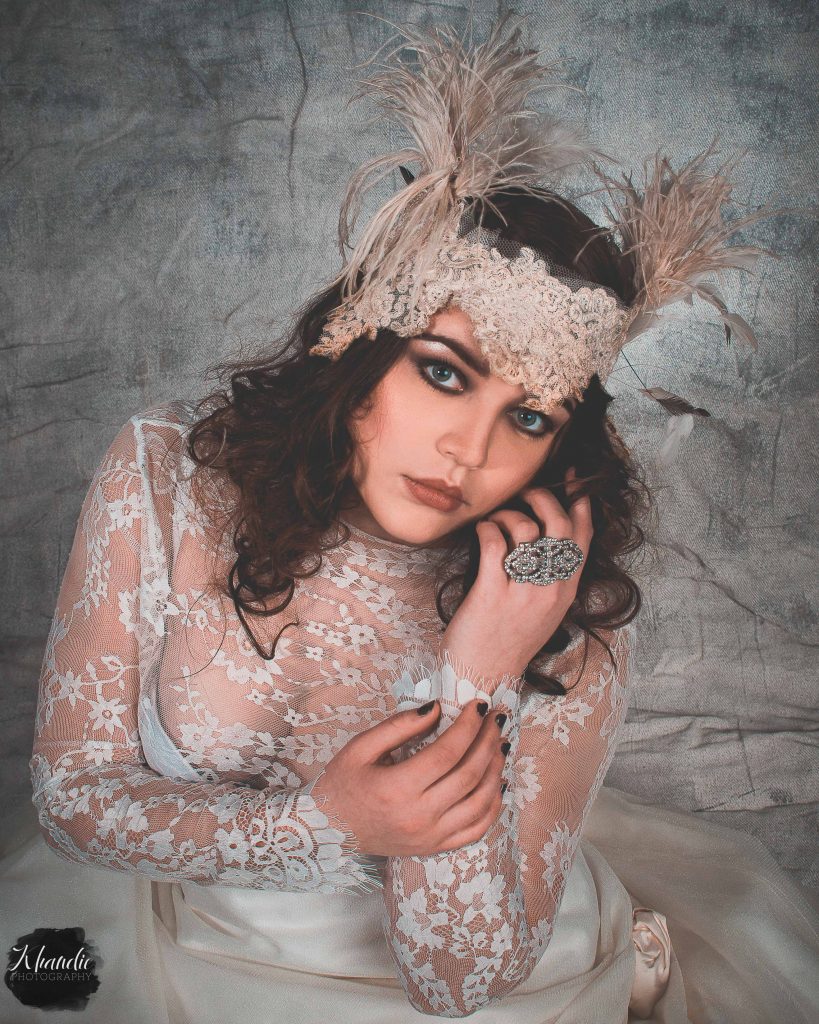 art deco, flapper, portrait, khandie, photographer, nikon, headdress, northampton,, lensbaby,