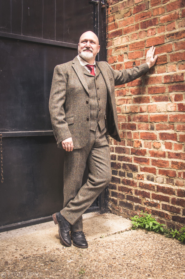 male portrait tailored tailoring suit beard khandie photography