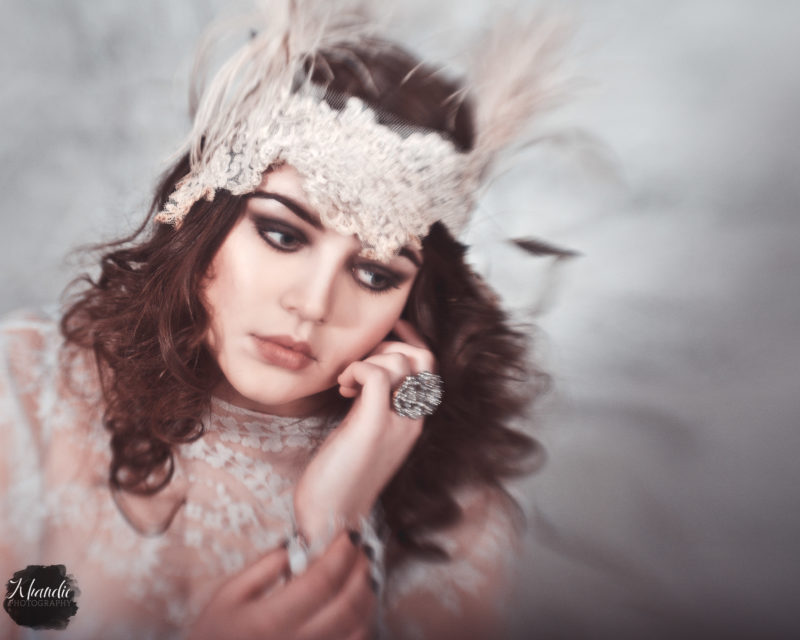 art deco, flapper, portrait, khandie, photographer, nikon, headdress, northampton,, lensbaby,