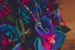 rainbow colour bouquet