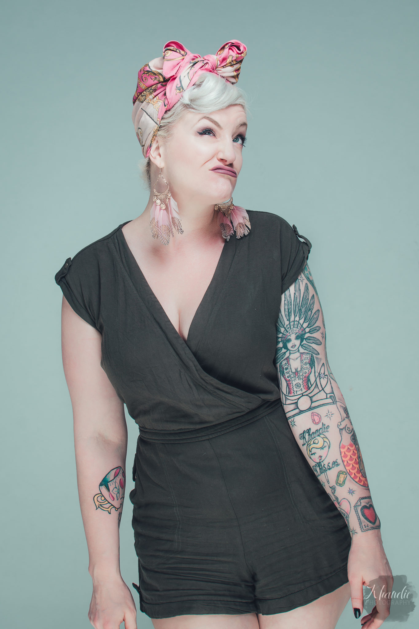 dorky, khandie, photographer, selfie, tattooed, photography,