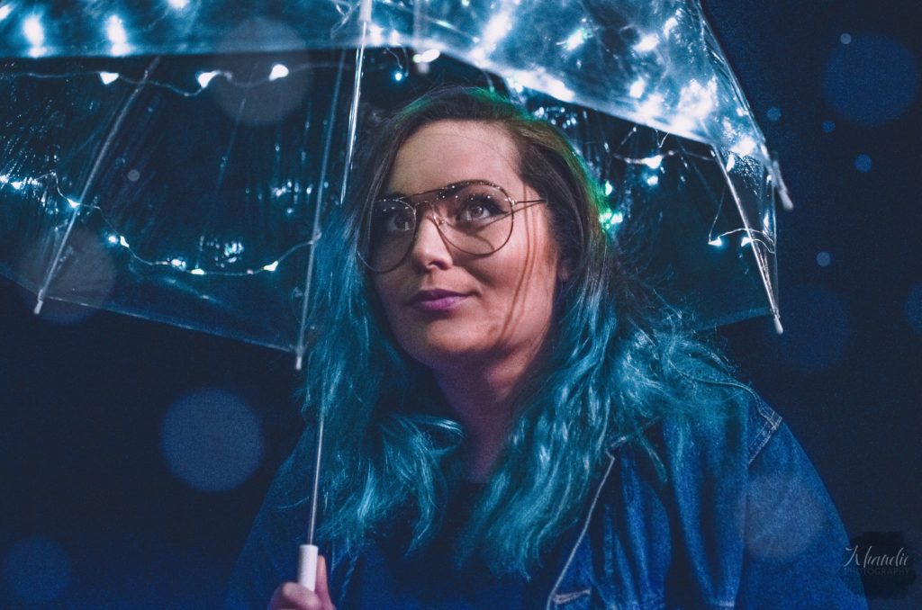 night portrait, portrait, bokeh, northampton, photographer, photography, northants, portrait, people, umbrella,