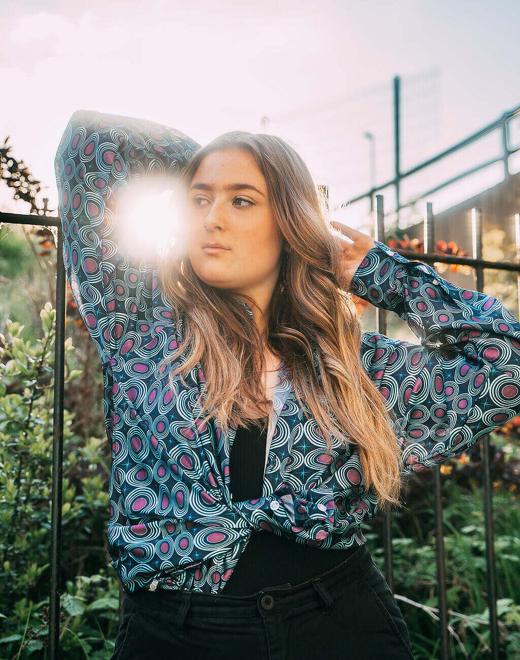 teen portrait backlit northampton photographer photography natural light