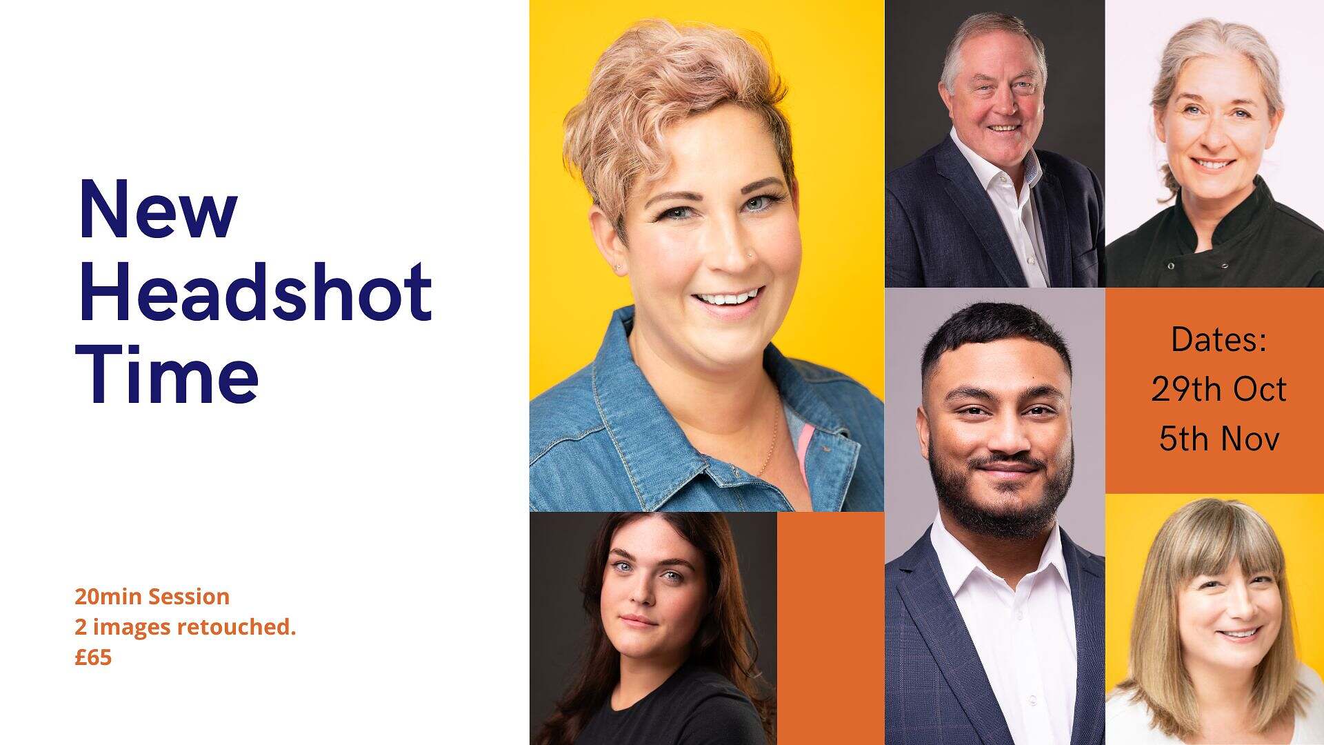 head shot photo shoot northampton