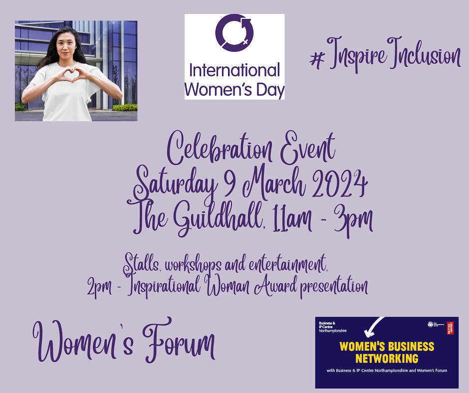 international womens day 9 march 2024 Northampton